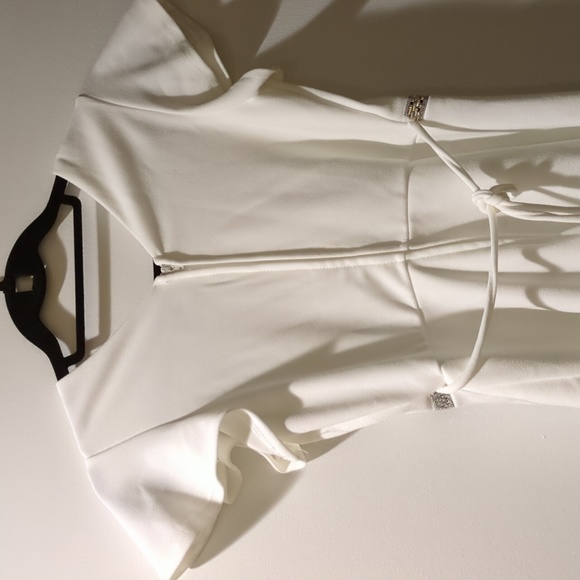 Macy's Girls WHITE dress 14 - Picture 6 of 9